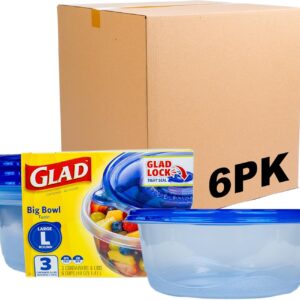 Glad Medium Rectangle Soup Salad Food Storage Containers with Lids, 5 Count - Image 12