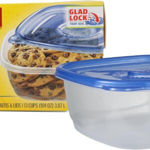 Glad Medium Rectangle Soup Salad Food Storage Containers with Lids, 5 Count - Image 23