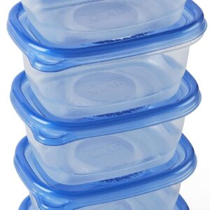 Glad Medium Rectangle Soup Salad Food Storage Containers with Lids, 5 Count - Image 5