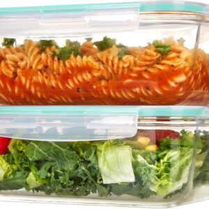 Two Pack Rectangular Glass Food Storage Containers with Airtight Lids - Image 10