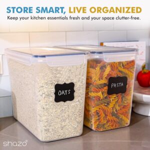 Clear Plastic Food Storage Containers Set of Two 11L with Handles - Image 7